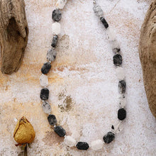 Carregar imagem no visualizador da galeria, Choker de Pedras Naturais-Amazonite-Lapis Lazuli- Quartz