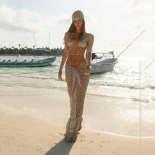 Carregar imagem no visualizador da galeria, Conjunto 03 peças - Biquíni e Saída Estampado