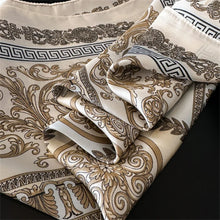 Carregar imagem no visualizador da galeria, Lenço de Seda Estampado- 70x70