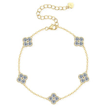 Carregar imagem no visualizador da galeria, Pulseira de Prata 925 - Trevo