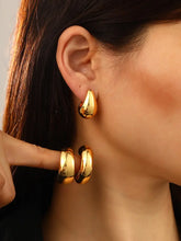 Carregar imagem no visualizador da galeria, Brincos - estilo gota - 03 peças