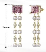 Carregar imagem no visualizador da galeria, Choker de Corrente com pérolas barroca (Prata 925).