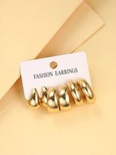 Carregar imagem no visualizador da galeria, Brincos - estilo gota - 03 peças