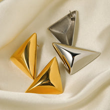 Carregar imagem no visualizador da galeria, Brincos Geométricos Triangular