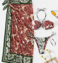 Carregar imagem no visualizador da galeria, Biquíni SwinWear Estampa Floral - 03 Peças