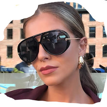Carregar imagem no visualizador da galeria, Óculos Oval estilo Piloto
