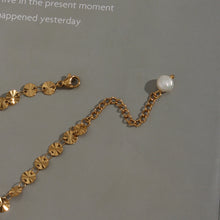 Carregar imagem no visualizador da galeria, Conjunto de Colar e Pulseira com Pérola de Agua Doce