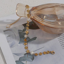 Carregar imagem no visualizador da galeria, Conjunto de Colar e Pulseira com Pérola de Agua Doce
