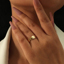 Carregar imagem no visualizador da galeria, Anel Barra Quadrada -Desing Geométrico