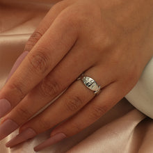 Carregar imagem no visualizador da galeria, Anel Barra Quadrada -Desing Geométrico