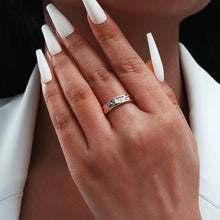 Carregar imagem no visualizador da galeria, Anel Barra Quadrada -Desing Geométrico