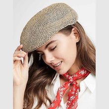 Carregar imagem no visualizador da galeria, Chapéu-Boina de Palha