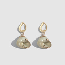 Carregar imagem no visualizador da galeria, Brincos Concha Natural estilo Boêmio Verão