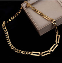 Carregar imagem no visualizador da galeria, Chocker Corrente - Elos Geométricos