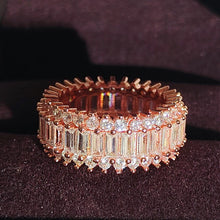 Carregar imagem no visualizador da galeria, Anel de Cristal Zircônia Cúbica - Variados tons
