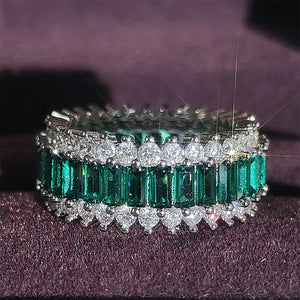 Anel de Cristal Zircônia Cúbica - Variados tons