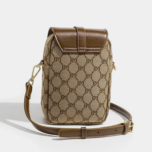 Bolsa Pequena Xadrez  estilo Retro
