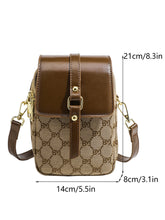 Carregar imagem no visualizador da galeria, Bolsa Pequena Xadrez  estilo Retro
