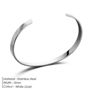 Bracelete Aço inoxidável Unissex