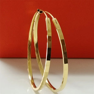Brincos de Argolas  - Banho em Ouro 18k