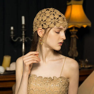 Acessório Para Cabelo de Crochê