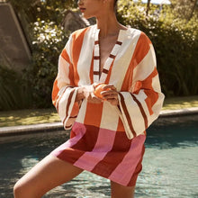 Carregar imagem no visualizador da galeria, Chemise Curto Lênin - Moda Praia
