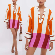Carregar imagem no visualizador da galeria, Chemise Curto Lênin - Moda Praia
