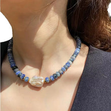 Carregar imagem no visualizador da galeria, Choker de Pedra Natural Estilo Retro
