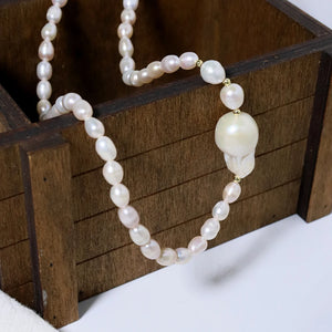 Colar de Pérolas de Água Doce Barroca