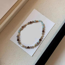 Carregar imagem no visualizador da galeria, Colar e Pulseira de Pedras e Pérola de Água Doce
