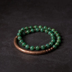 Bracelete Retro  Vintage - Pedra Semipreciosa