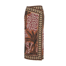 Carregar imagem no visualizador da galeria, Maiô de três peças com estampa vintage Tropical África
