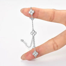 Carregar imagem no visualizador da galeria, Pulseira de Prata 925 - Trevo
