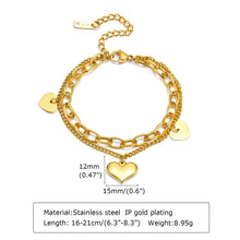 Carregar imagem no visualizador da galeria, Pulseiras Douradas - Aço Inoxidável
