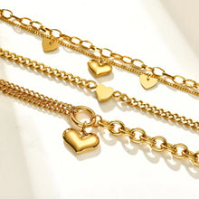 Carregar imagem no visualizador da galeria, Pulseiras Douradas - Aço Inoxidável
