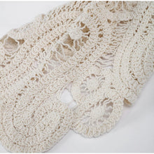 Carregar imagem no visualizador da galeria, Conjunto de Top e Saia de Crochet Assimétricos
