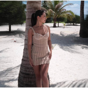 Vestido de Verão - Detalhe de Pérola no Busto