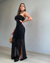 Carregar imagem no visualizador da galeria, Vestido do Verão - Malha de Crochê
