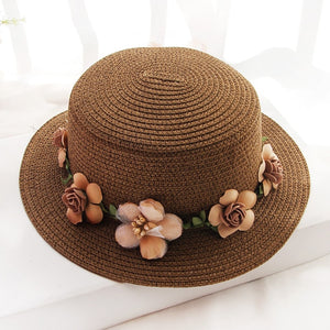 Chapéu de Palha Panamá - Flowers