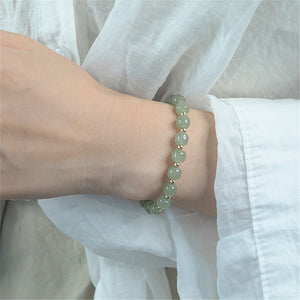 Bracelete de Pedra Natural Jade. 