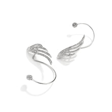 Carregar imagem no visualizador da galeria, Ear Cuff -Asa de Anjo - Brincos com Strass
